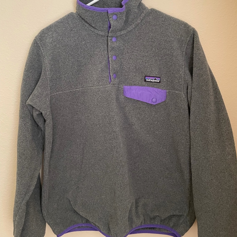 Patagonia Synchilla Snap-T Pull Over Fleece Gray-S